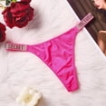 thumbnail image 1 of victoria secret ropa interior Bikini Sexy Masonry De Cintura Alta Bragas De Algodón Tanga Alfabeto Panty Para Mujer Gao Jiahui unisex, 1 of 2