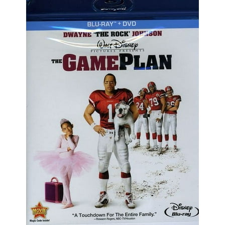 The Game Plan [Blu-ray/DVD Combo] (Blu-ray   DVD), Disney, Comedy