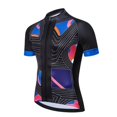 thumbnail image 5 of Maillot de ciclismo de montaña de manga corta azul deportivo WULITOTO de secado rápido para hombre, 5 of 5