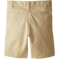 thumbnail image 2 of Dickies 54-562 Boys Flat Front Short-KHAKI-20, 2 of 2