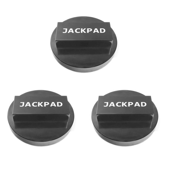 iFJF 3Pcs BMW Jack Pad Adapter Billet Anodized Black Aluminum for 135 335 535 E82 E88 Models