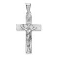 thumbnail image 1 of 14k White Gold Crucifix Pendant, 1 of 3