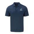 thumbnail image 2 of Men's Cutter & Buck Heather Navy Citadel Bulldogs Big & Tall Forge Eco Stretch Recycled Polo, 2 of 3