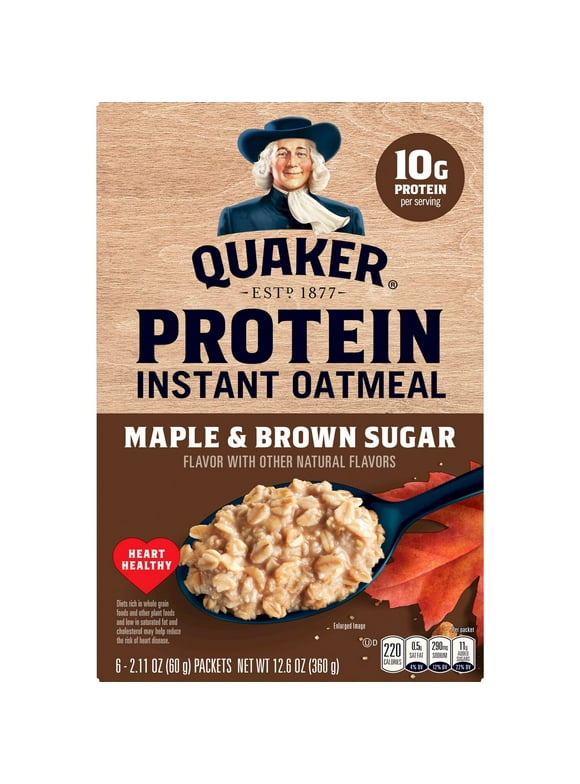 Quaker Protein Oatmeal in Oatmeal