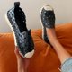 thumbnail image 2 of Amzcrzy Zapatos de mujer,Zapatos de mujer,Zapatillas de mujer, Sandalias planas de mujer, sandalias de playa para mujer, zapatillas casuales antideslizantes de verano Sandalias Mujer Zapatillas De Ca, 2 of 4