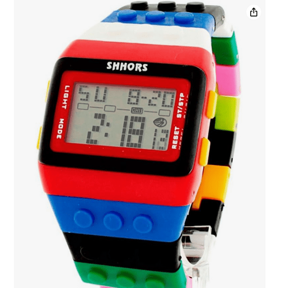 Reloj Xtellar Pulsera Digital Multicolor, Cronómetro, Alarma, Luz y Calendario
