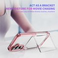 thumbnail image 2 of Decase Transparent Wallet Case for Samsung Galaxy S25,Wallet Case with Card Holder Kickstand Card Holder Clear Hard+PC Soft TPU Hybrid Shockproof Cover for Samsung Galaxy S25 Phone Case,Pink, 2 of 7