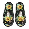 thumbnail image 1 of Balery Pantuflas de Casa de Felpa Silenciosas con Diseño Estampado, Zapatillas Cómodas Antideslizantes de Algodón para Interior-Large, 1 of 8
