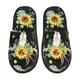 thumbnail image 1 of Fotbe Pantuflas Peludas para Mujer con Estampado, Zapatillas de Peluche, Zapatos de Invierno para Casa, Uso Interior y Exterior-Large, 1 of 8