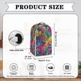 thumbnail image 6 of HELLHERO Colorful Leaf Pattern Kitchen Blender Dust Cover Not Easy to Fade Dust Protector for Kitchen Counter, 6 of 6