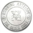 thumbnail image 2 of 5 oz Silver Round - Running Antelope (The Silver Chief), 2 of 2
