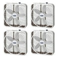 thumbnail image 1 of Lasko 3 Vitesses Bouclier Météo Performance 20" Boîte Ventilateur avec Poignée, Blanc (4 Pack), 1 of 6