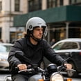 thumbnail image 4 of Ventilated Electric Scooter With Flip Up Clear Visor Lightweight Shock Absorbing Safety Hard Hat For E Bike Moped Motorcycle Commute Rainy Outdoor Riding Gear, 4 of 6