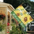 thumbnail image 3 of Spring Summer Sunflower Garden Flag 28x40 Inch Double Side for Outdoor Courtyard Garden Decor Flowers Welcome Holiday Flag for Outside Decoration, 3 of 6
