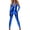 A1-Blue, variant on Women's Metallic Catsuit Shiny Deep V Front Zip Long Sleeve One Piece Bodycon Jumpsuit Wet Look Stretchy Clubwear Rave Dance Bodysuit for Women Multiple Metallic Colors Red S