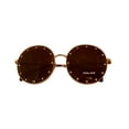 thumbnail image 2 of Police Gold Men's Metal Round Sunglasses, Brown Lens, 2 of 6