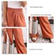 thumbnail image 1 of Pantalones informales para mujer pantalones de pierna ancha para mujer cómodos para uso diario ANGGREK  Otros, 1 of 4