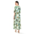 thumbnail image 2 of Maxi vestido estampado Roman Fashion /Juvenil, 3834 (Verde) verde G, 2 of 5