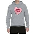 thumbnail image 2 of Wild Bobby Inside Pink Candy Heart Cute Funny Meme Valentine's Day Unisex Hoodie Sweatshirt, 2 of 6