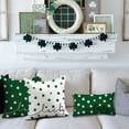 thumbnail image 4 of St Patricks Day Pillow Covers 12x20 Inch Happy St Patricks Day Lucky Green Clover Decor Throw Pillows Covers St Patricks Day Pillow Covers Decor Couch Living Room 52A, 4 of 6