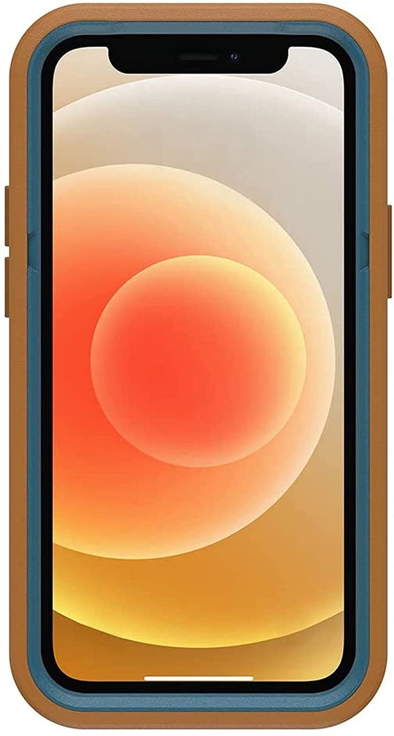 OtterBox Pursuit Series SCREENLESS Edition Case for iPhone 12 Mini Only -Non-Retail Packaging - Autumn Lake Blue/Brown