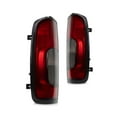 thumbnail image 3 of For Nissan Pickup 2000 2001 Tail Light Lens & Housing Driver and Passenger Side | Pair | Smoked Reverse Lens | Replacement For NI2818103, NI2819103 | 265597B425, 615343479026, 265547B425, 265548Z325, 3 of 8