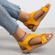 thumbnail image 5 of Sandalias de tacón plano para mujer de verano, zapatos informales para mujer Wmkox8yii nm7032, 5 of 7