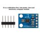 thumbnail image 4 of Módulo De Sensor Magnético, Módulo De Brújula Electrónica De Bajo Consumo De 1,8 V, Sensor De Campo Magnético Triaxial, 4 of 8