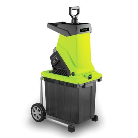 - SereneLife Electric Garden Shredder Home Garden Leaf Shredder, Chipper, Mulcher with 50-Liter Collection Bin