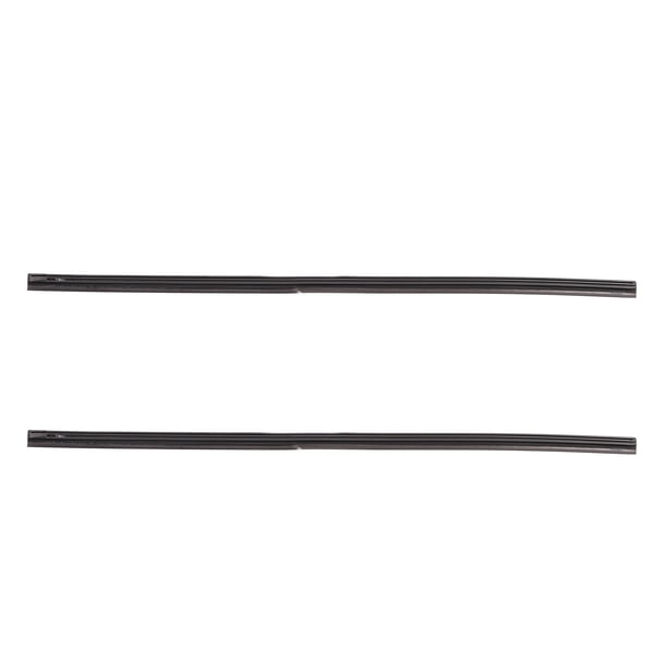 2uds 19 Pulgadas 14 Pulgadas Coche Goma Parabrisas Limpiaparabrisas Hoja Recambios Negro