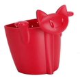thumbnail image 1 of Style de Chat Créatif Réutilisable Thé Infuseur Silicone Passoire à Thé Feuille Épice Filtre Sacs Thé Infuseur Boules Diffuseur Accessoires Rouge Pratique et Popula, 1 of 1