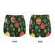 thumbnail image 3 of Balery Christmas Pantalones cortos deportivos para mujer con forro y dos bolsillos, elásticos, para entrenamiento, gimnasio, yoga-Large, 3 of 7