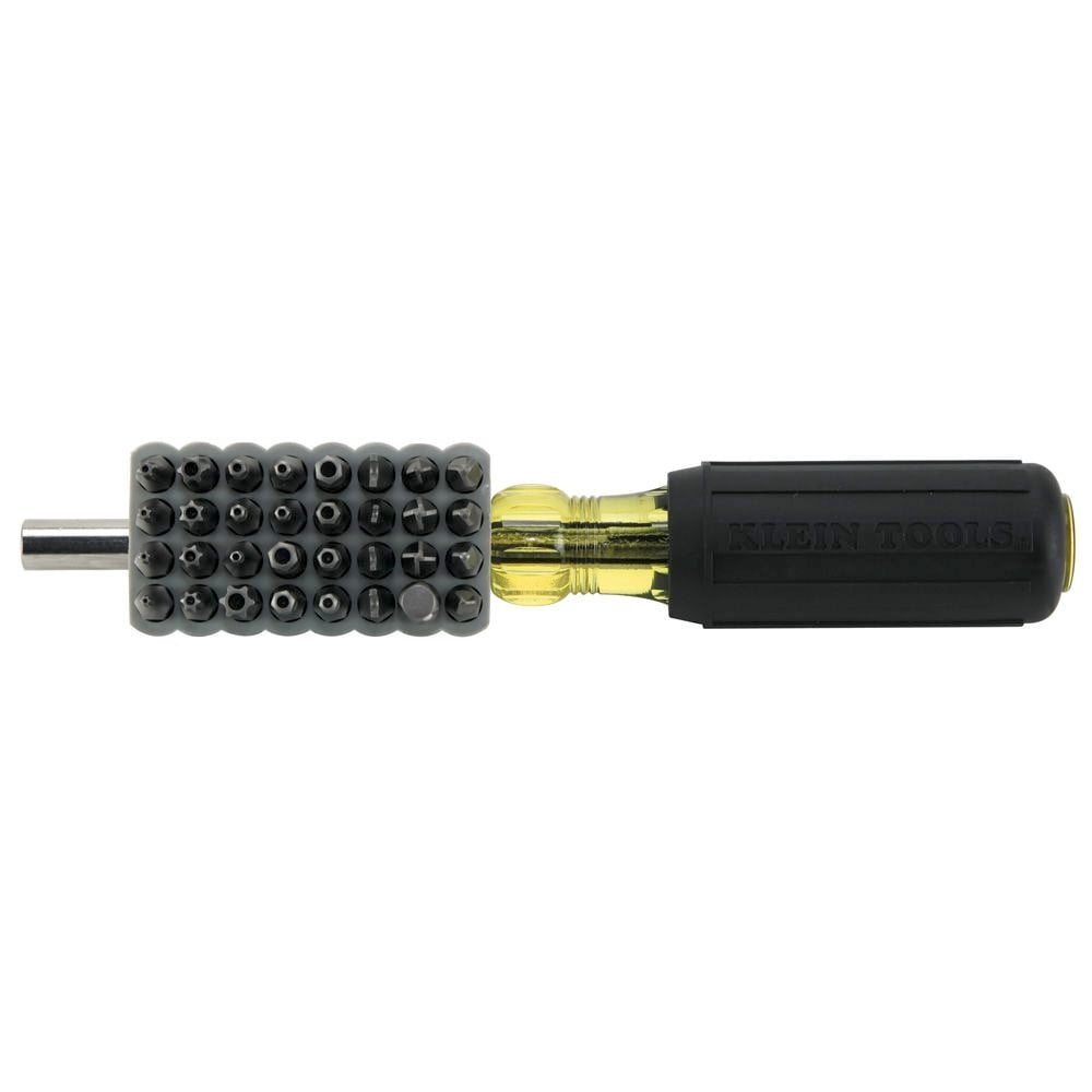 Klein Tools 32510 Tamperproof Magnetic Screwdriver with 32 Bits