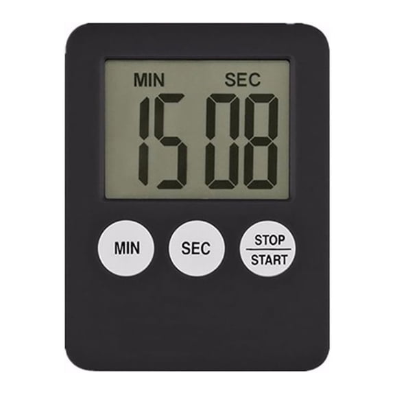 HomeLife Magnetic Square LCD Digital Timer Kitchen Cooking Countdown Alarm Clock Tools