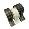 thumbnail image 1 of Lipstore Ensemble de 3 Rouleaux de Papier Washi pour Fournitures de Scrapbooking Journaling Bricolage Style D, 1 of 8