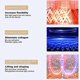 thumbnail image 4 of Dispositivo de estiramiento facial eléctrico (rojo), máscara de vibración adelgazante facial en forma de V con moldeador de línea de mandíbula, máscara de estiramiento facial en forma de V, 4 of 5