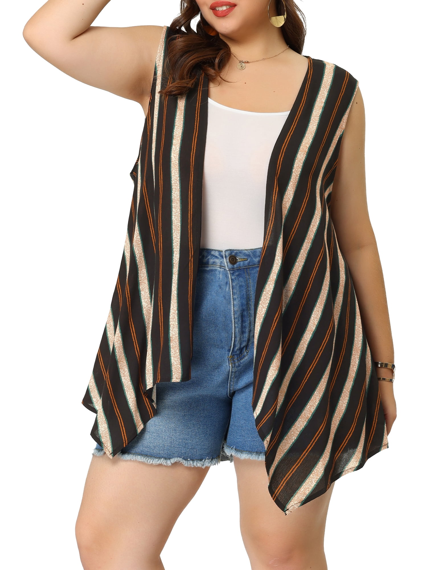 boho sleeveless cardigan