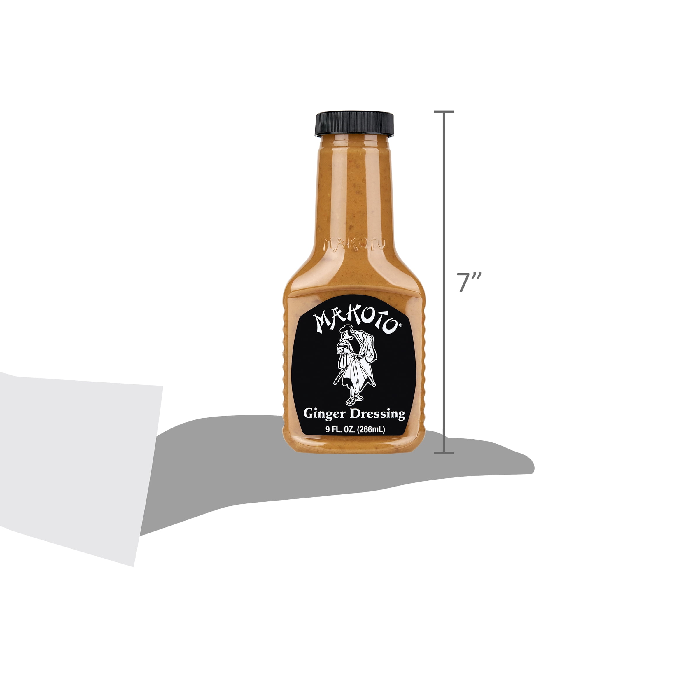 Makoto Authentic Asian Inspired Ginger Dressing, Cholesterol Free, Fresh, Refrigerated, 9 Fl oz Bottle - Walmart.com Makoto Authentic Asian Inspired Ginger Dressing, Cholesterol Free, Fresh, Refrigerated, 9 Fl oz Bottle - Walmart.com