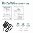 thumbnail image 4 of Ul 5Ft Ac Adapter For Spectrum Uvx Fd-120-050035U Power Cord Cable Psu Charger, 4 of 6