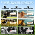 thumbnail image 6 of CICPAP GPS Wireless Dog Fence – Electric Dog Fence Collar with 3 Warning Modes, Up to 3000ft Range, IPX7 Waterproof Collar, Pet Containment System for Outdoor Use, Fits Dogs 15–110 lbs, 6 of 8