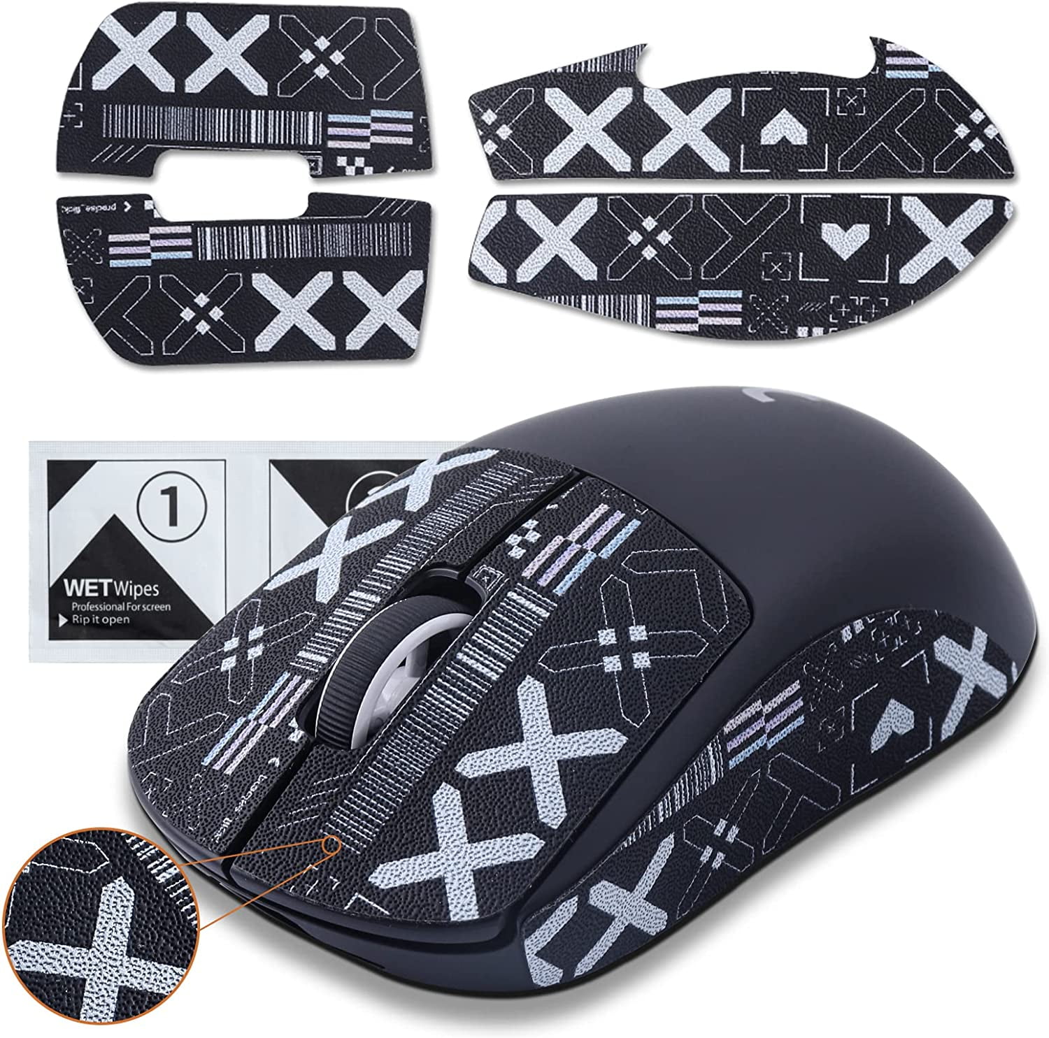 Mouse AntiSlip Grip Tape fit for Logitech G PRO X Superlight Wireless