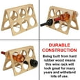 thumbnail image 3 of Primeware 5415-WR Foldable 6 Bottle Wine Rack, 3 of 3