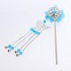 thumbnail image 5 of Pinzas para El Cabello con Flecos Y para Mujeres Chinas Antiguas, Broche de Clip Deslizante - Azul Macarena Palillos para el cabello para las mujeres, 5 of 8