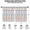thumbnail image 2 of Blackout Kids Curtains,Boho Bohemia Geometric Line Art Childrens Insulated Curtains Set Of 2,Bedroom Essentials,Toddler Room Decor 52"x63"(132x160cm), 2 of 4