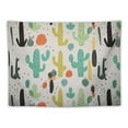 thumbnail image 5 of ONETECH  Tapestry Hawaiian Pattern Cactus Abstract Drawing Fashion Elements Indian Jungle Nature Print Summer Garden Beach Tapestry Funny Tapestry for Living Room Bedroom, 5 of 7