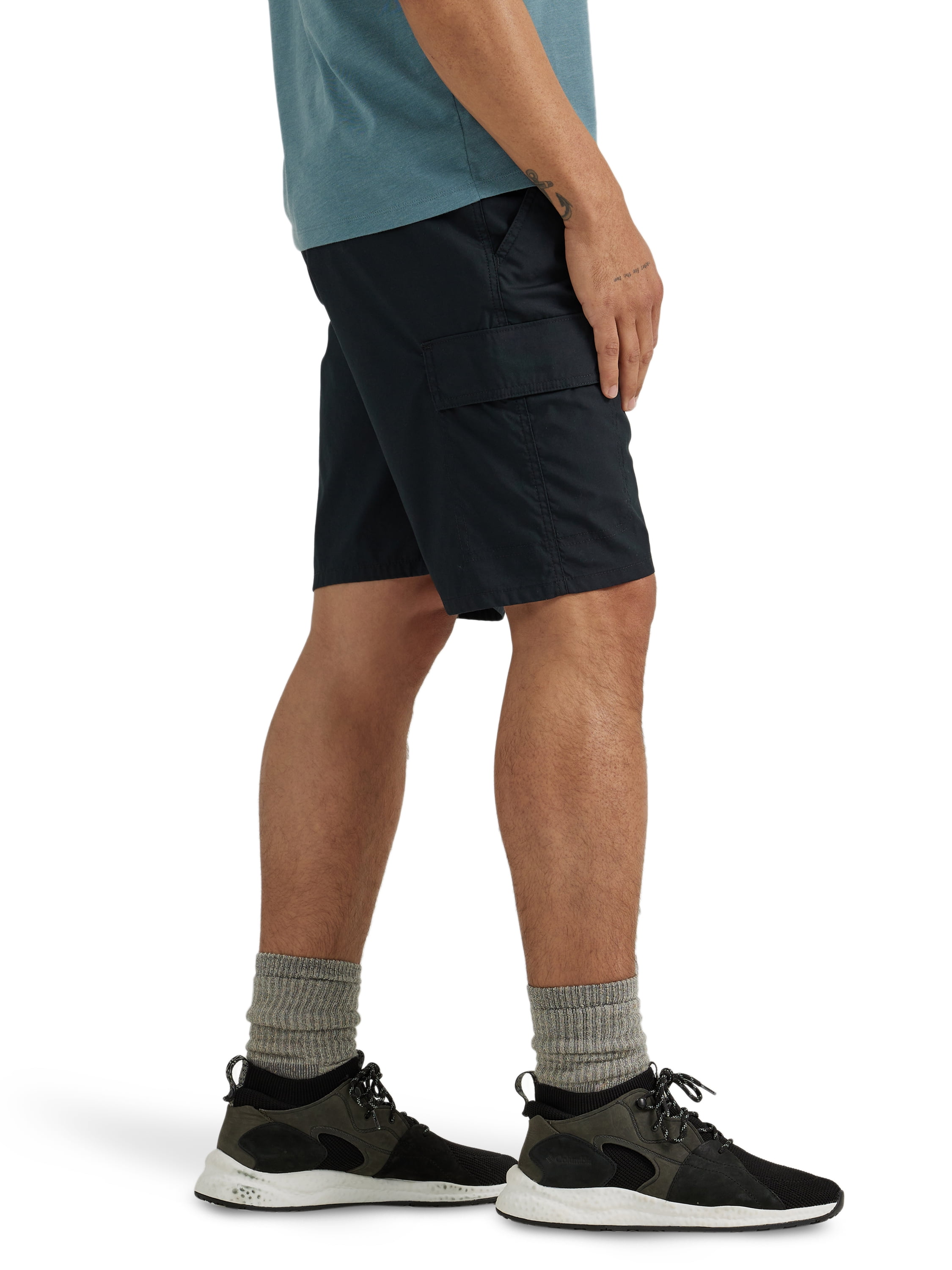 ATG by Wrangler® Men's Outdoor Flex Cargo Short with Moisture Wicking and UPF 40+