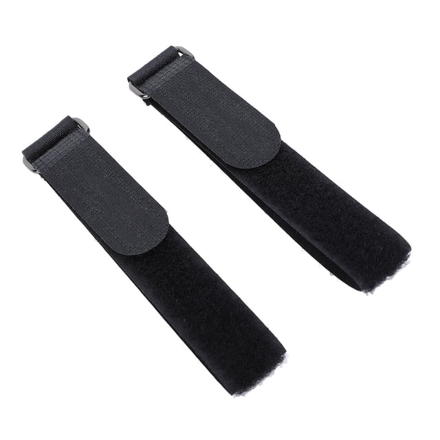 Correas Cinchas Reutilizables, Gancho Profesional Ligero de Nylon y Tiras de Bucle de Bucle Straps Black Strong Con Hebillas de Metal para acampar para viajar