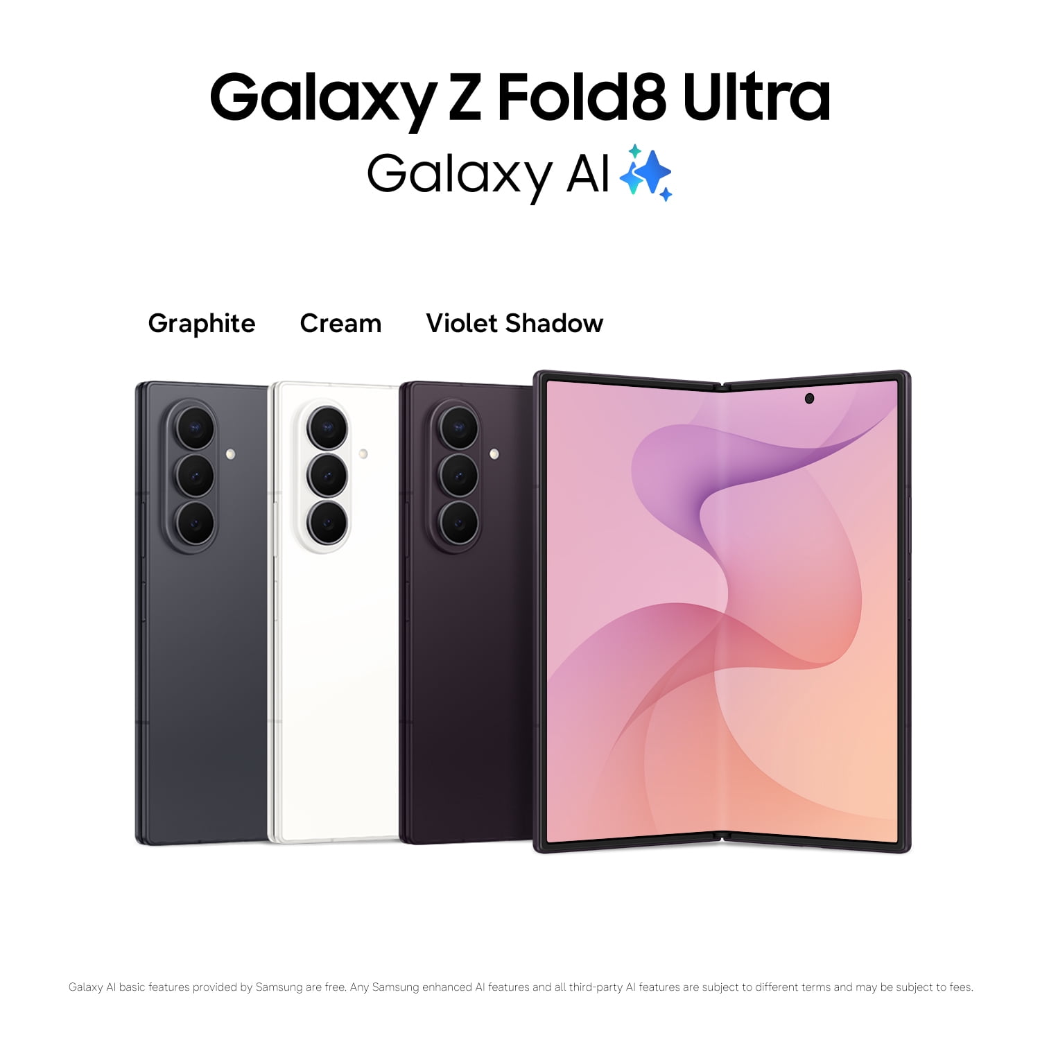 Samsung Galaxy Z Fold8 Ultra 256GB Smartphone Unlocked, Graphite