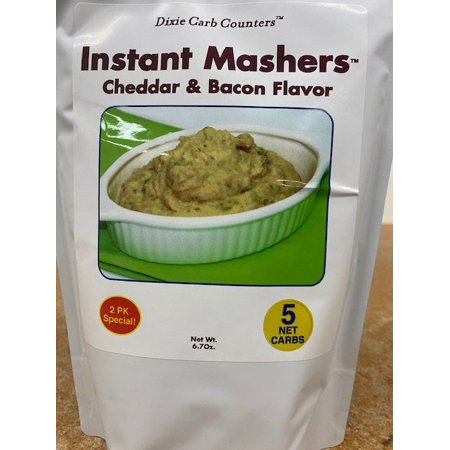 Dixie Diners Low Carb Instant Mashers - Cheddar & Bacon Mix