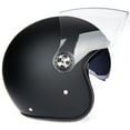 thumbnail image 4 of Open Face Motorcycle Helmet with Removable Visor ECE 22.06 Approved Half Casco Fit Men Women ATV Moped Scooter, 4 of 8